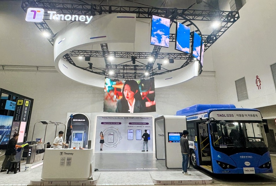 대한민국 미래모빌리티 엑스포(DIFA 2025) 티머니 부스 현장사진