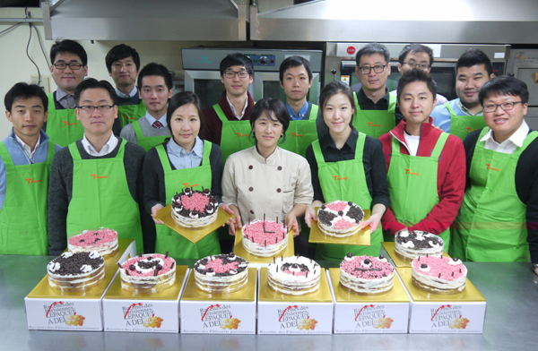 한국스마트카드 봉사활동 단체사진