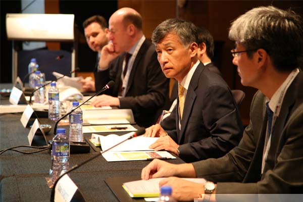 제14차 UITP 아태위원회에 최대성 사장이 부위원장으로 참석한 사진