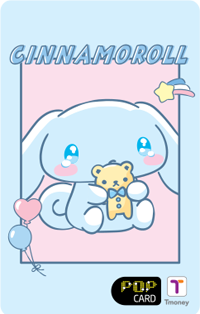 CINNAMOROLL POP CARD Tmoney
