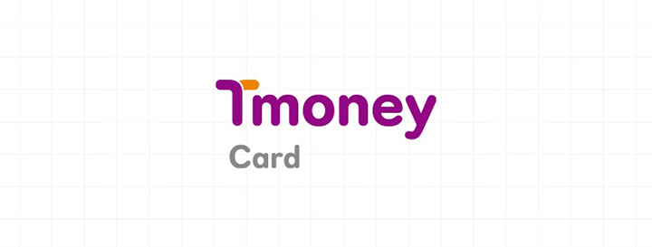영문 로고타입 세로형 | Tmoney Card